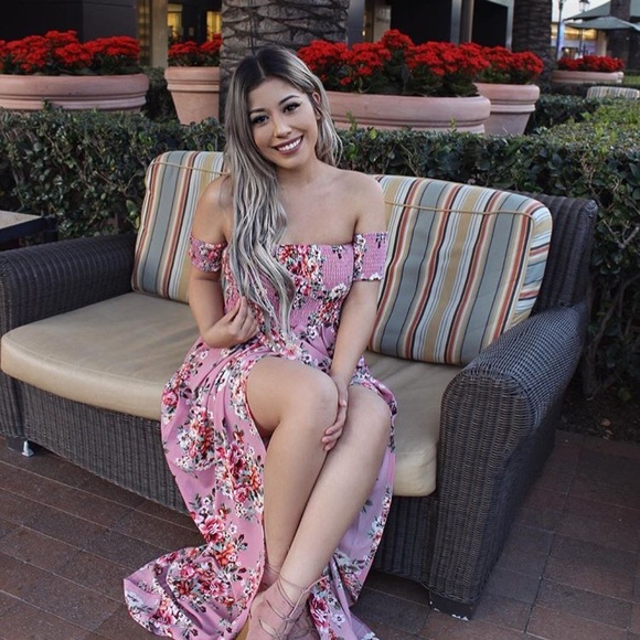 In The Style x Billie Faiers floral maxi dress - Picture 4 of 4